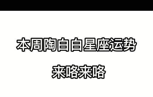 陶白白最佳星座配对,陶白白说摩羯座最配的图4